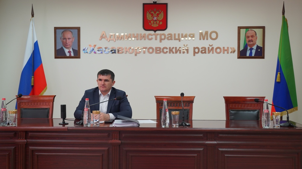 Администрация Хасавюртовского района приняла участие в работе совещания Правительственной Комиссии    в режиме ВКС  под руководством Ризвана Газимагомедова