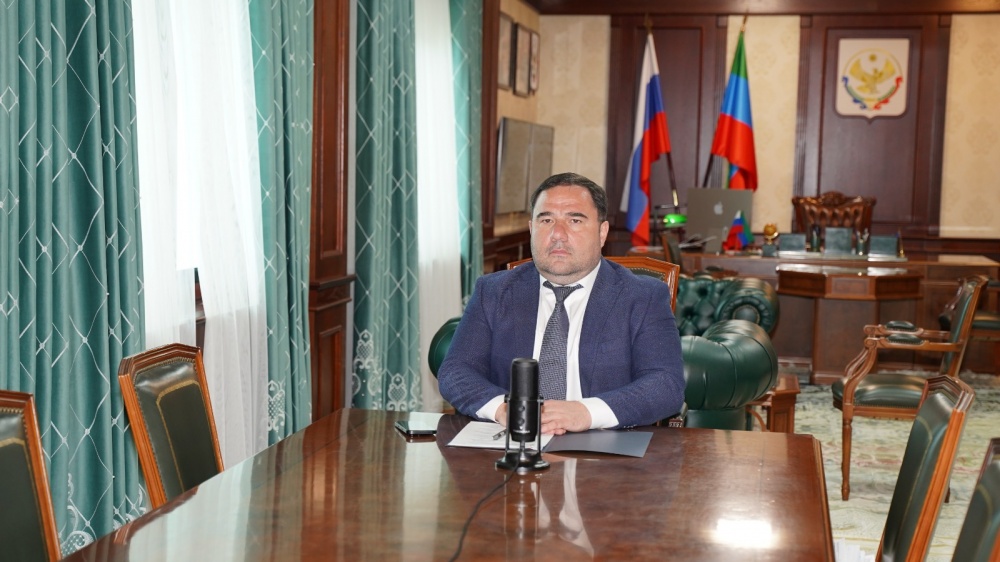 Глава Хасавюртовского района принял участие в работе  совместного заседания Республиканской призывной Комиссии и  Оперативного штаба режиме ВКС под руководством Сергея Меликова