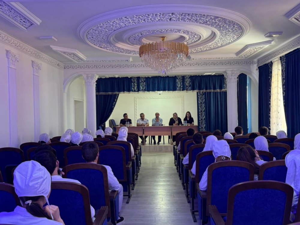 Встреча специалистов КДН и ЗП со студентами «Безопасные каникулы»