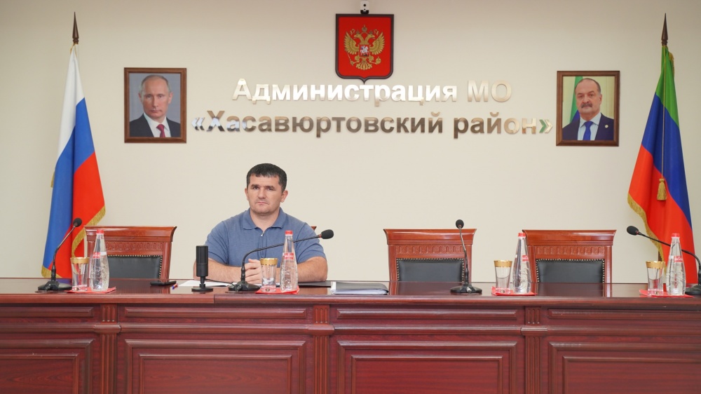 Администрация Хасавюртовского района приняла участие в работе заседания Республиканского штаба в режиме ВКС  Министерства энергетики и тарифов РД