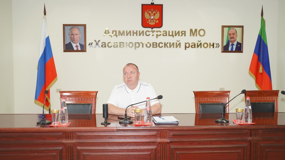 Администрация Хасавюртовского района приняла участие в работе Правительственного совещания    в режиме ВКС  под руководством Наримана Абдулмуталибова