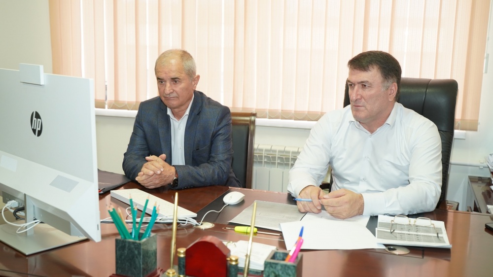 Администрация Хасавюртовского района приняла участие в работе совещания в режиме ВКС Министерства сельского хозяйства и продовольствия РД