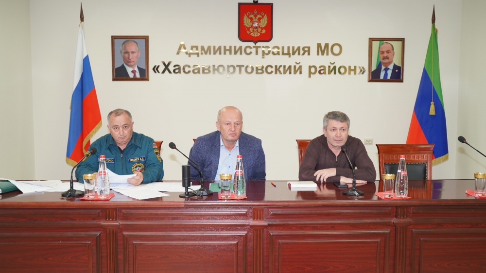 Заседание эвакуационной комиссии МО «Хасавюртовский район»