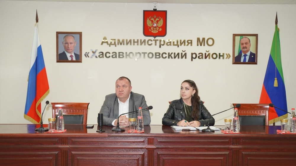Администрация Хасавюртовского района приняла участие в работе совещания в режиме ВКС Министерства по земельным и имущественным отношениям РД