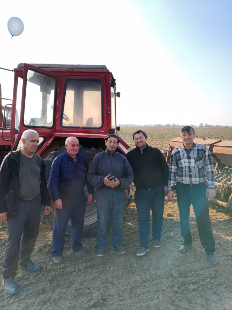 В районе продолжается посевная кампания озимых зерновых  культур под урожай 2026 года