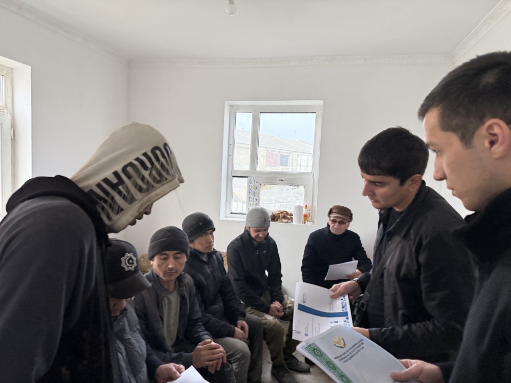 В Хасавюртовском районе прошла встреча с трудовыми мигрантами