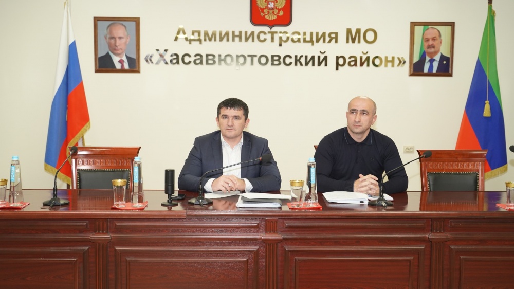 Администрация Хасавюртовского района приняла участие в работе совещания Правительственной рабочей  группы   в режиме ВКС  под руководством Ризвана Газимагомедова