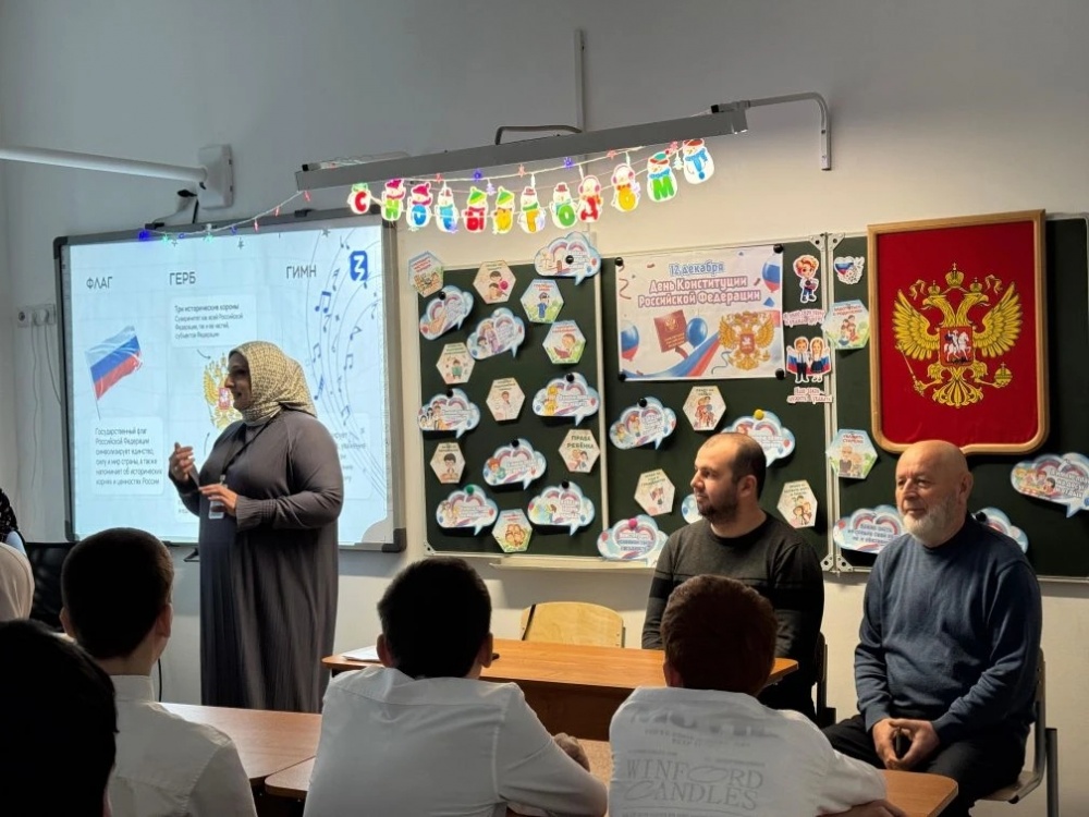 Встречи с учащимися образовательных организаций Хасавюртовского района продолжаются.