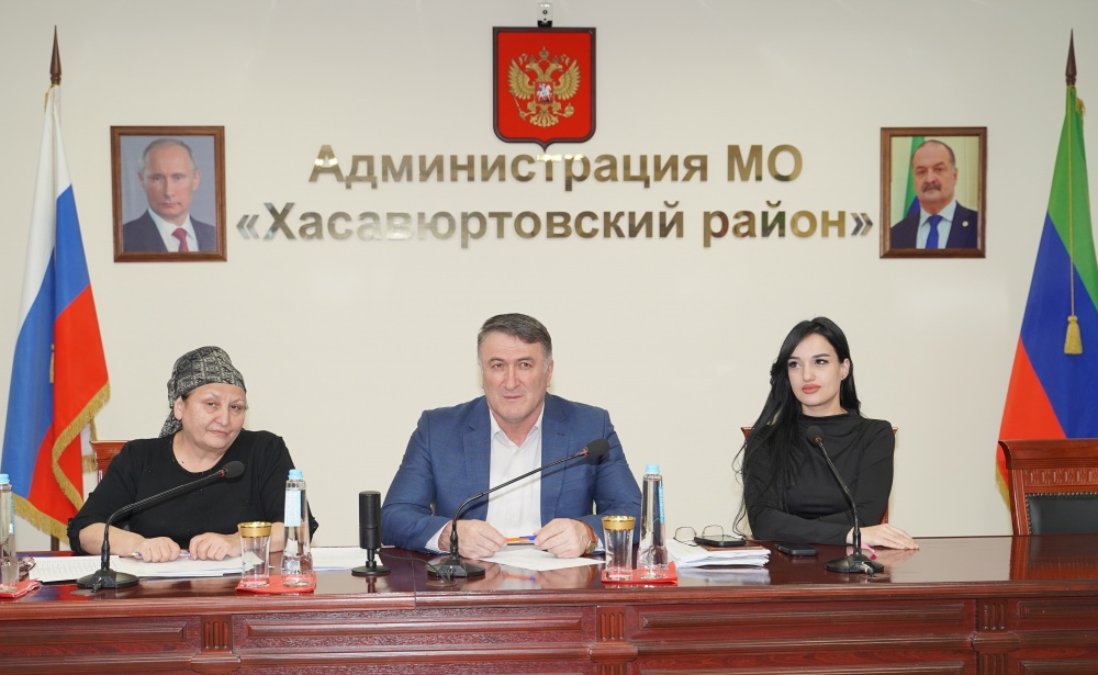 Администрация  Хасавюртовского района принял участие в работе Правительственного совещания    в режиме ВКС  под руководством Абдулмуслима Абдулмуслимова