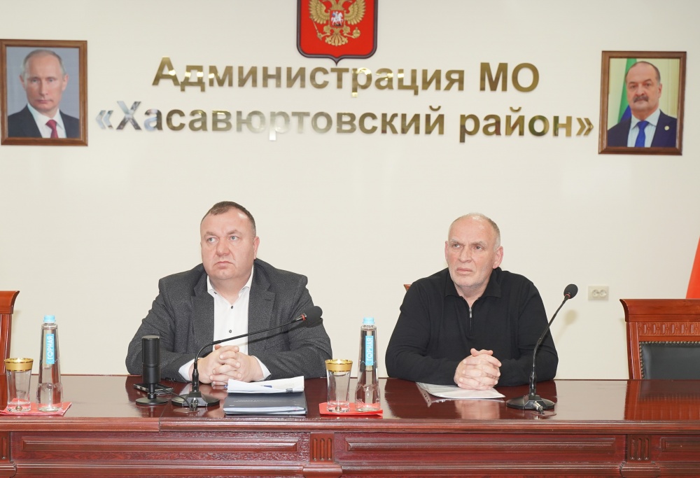 Администрация   Хасавюртовского района приняла  участие в работе Правительственного заседания Координационного совета   в режиме ВКС под руководством Абдурахмана Махмудова