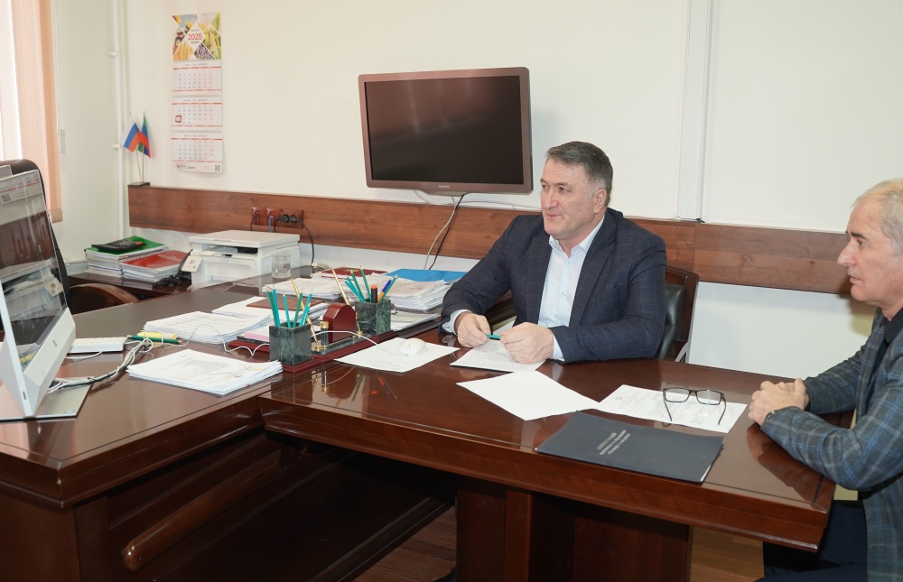 Администрация Хасавюртовского района приняла участие в работе совещания в режиме ВКС Министерства сельского хозяйства и продовольствия РД