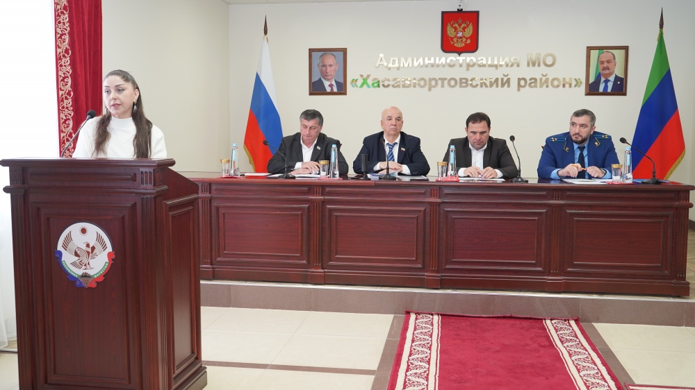 В Хасавюртовском районе состоялась 5-я сессия Собрания депутатов муниципального района